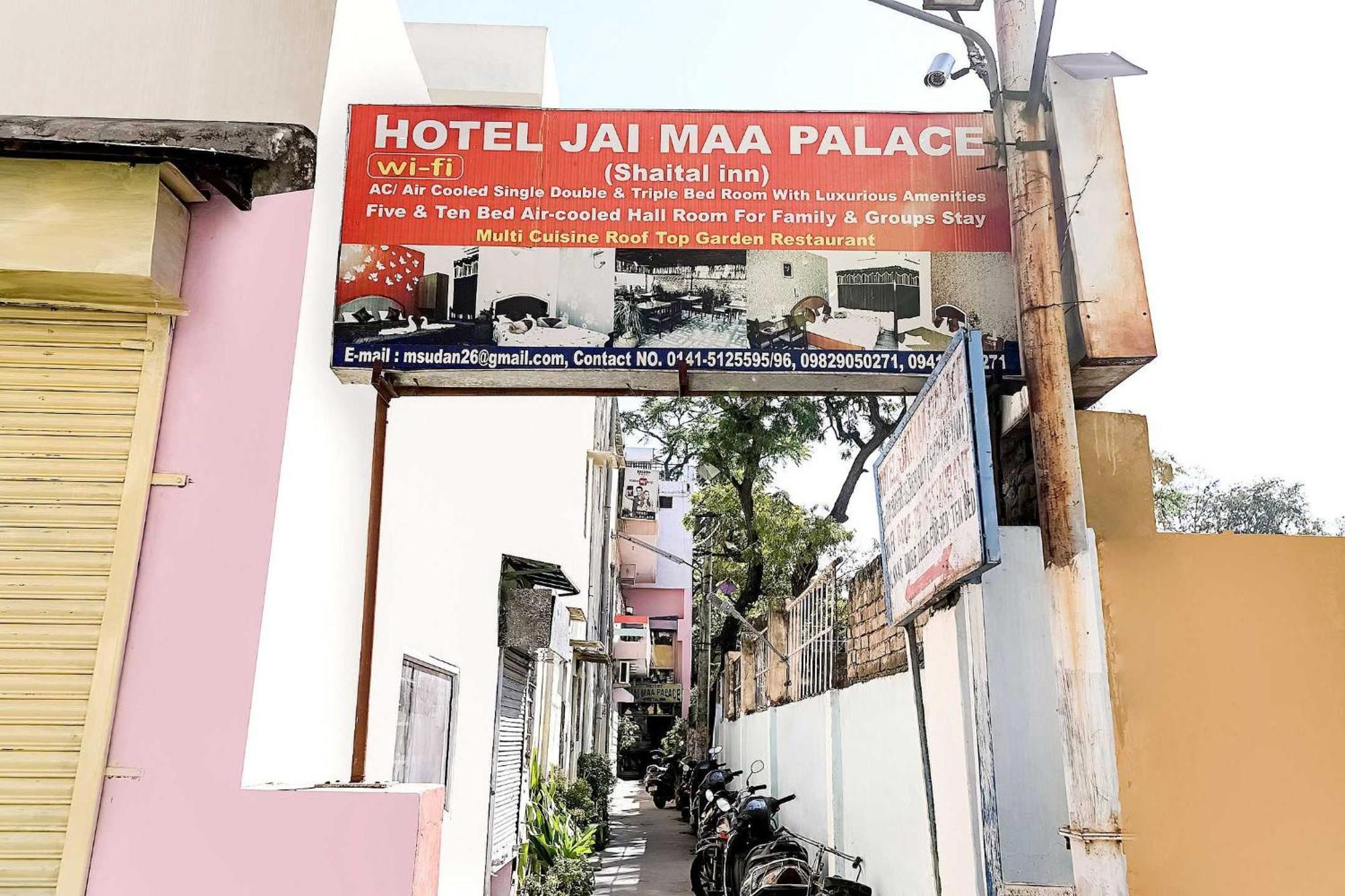 Super Oyo Flagship 72253 Jai Maa Palace Hotel Dźajpur Zewnętrze zdjęcie
